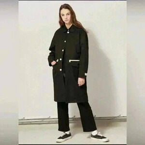 URBANDTYPE Mac Coat - Black